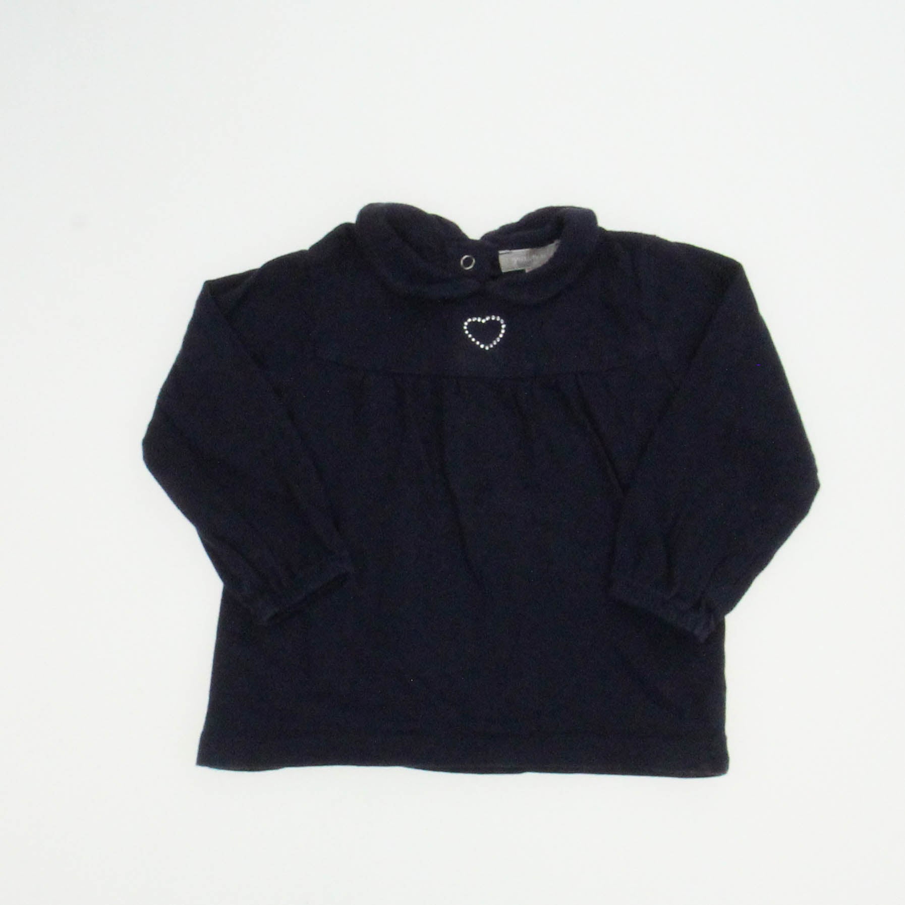 Grain de Ble Girls Blue Shirt Size: 6 Months Blue