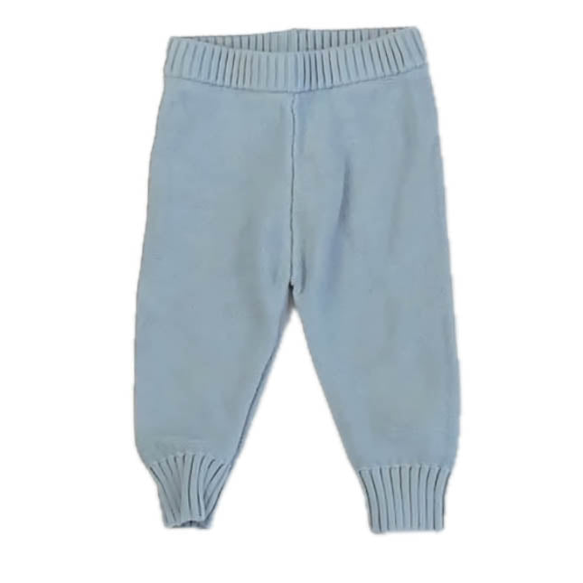 Hanna Andersson Girls Blue Leggings Size: 12-18 Months Blue
