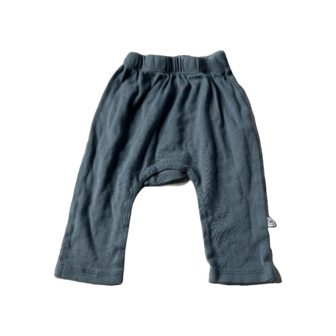 Honest co Unisex Blue Pants Size: 3-6 months Blue