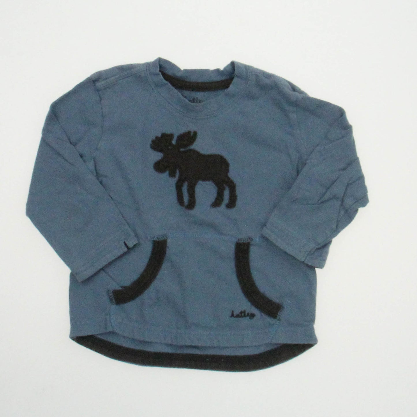 Hatley Boys Blue Long Sleeve T-Shirt Size: 12-18 Months Blue