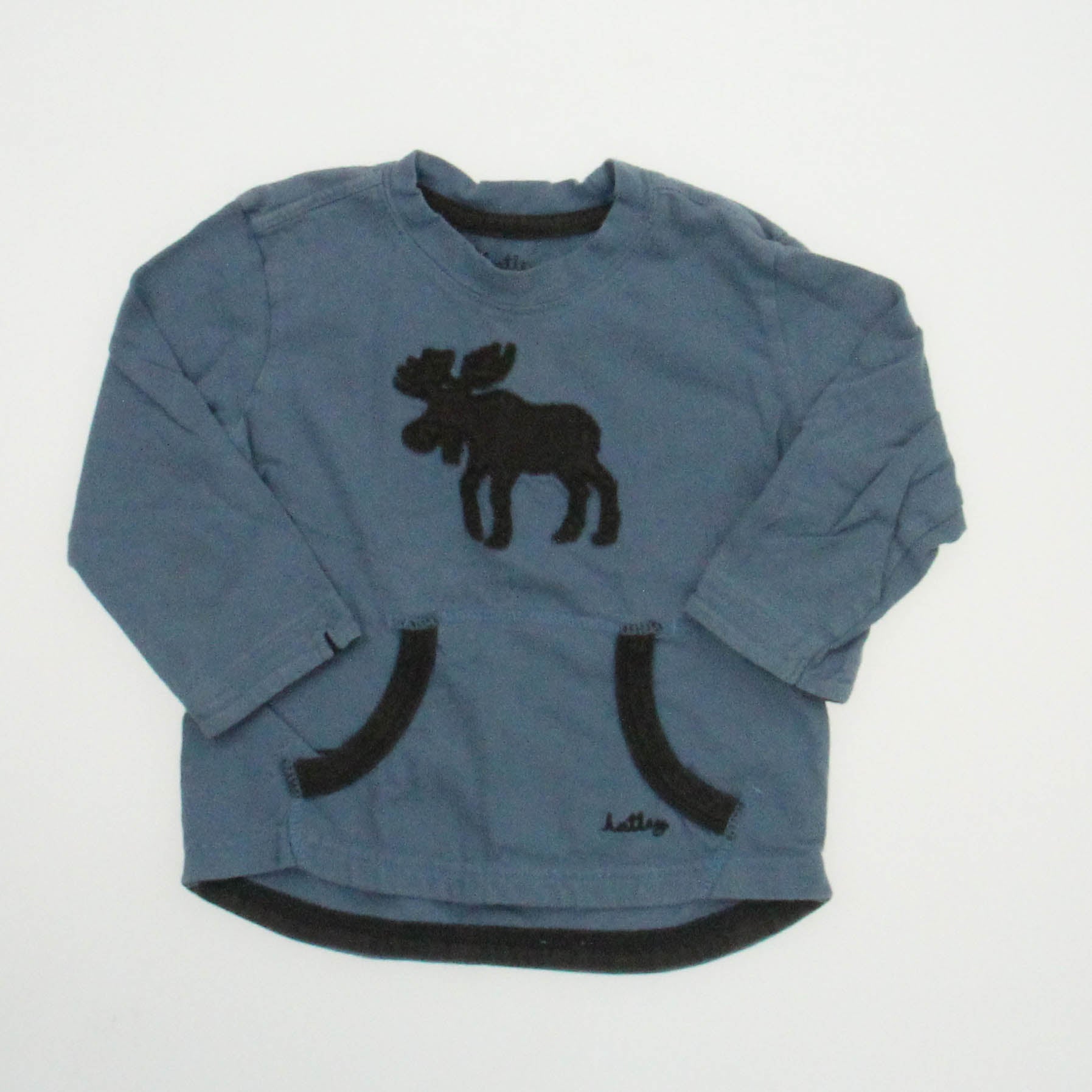 Hatley Boys Blue Long Sleeve T-Shirt Size: 12-18 Months Blue