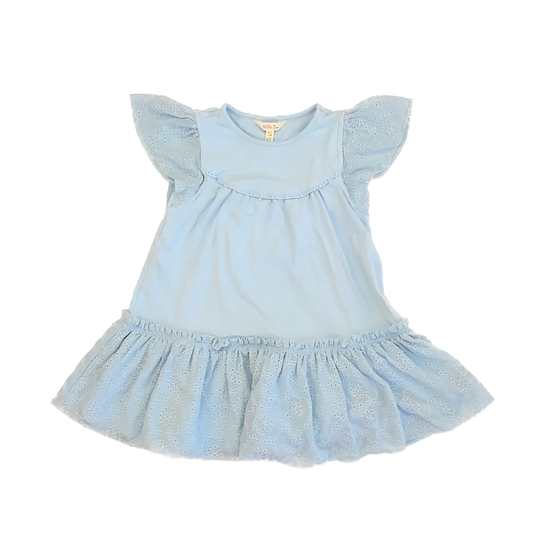 Matilda Jane Girls Blue Dress Size: 6 Years Blue