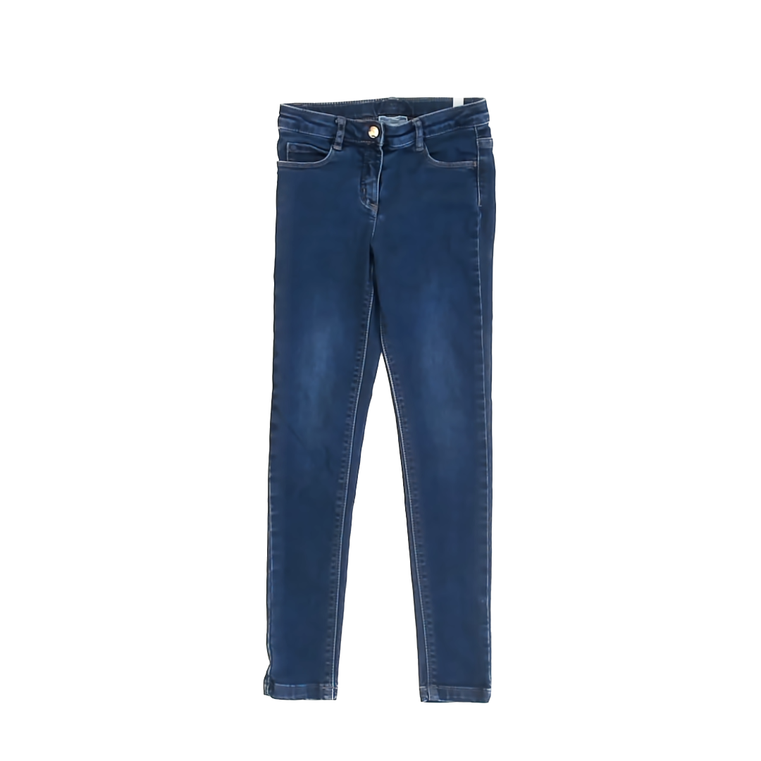 Jacadi Girls Blue Jeans Size: 8 Years skinny Blue