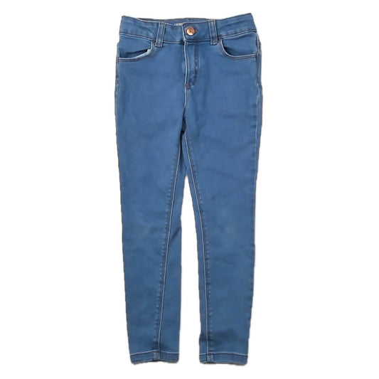 H&M Girls Blue Jeans Size: 7 Years Blue