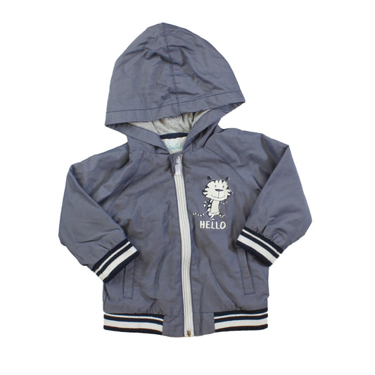 Petit Kimbaloo Boys Blue Jacket Size: 12 Months Blue