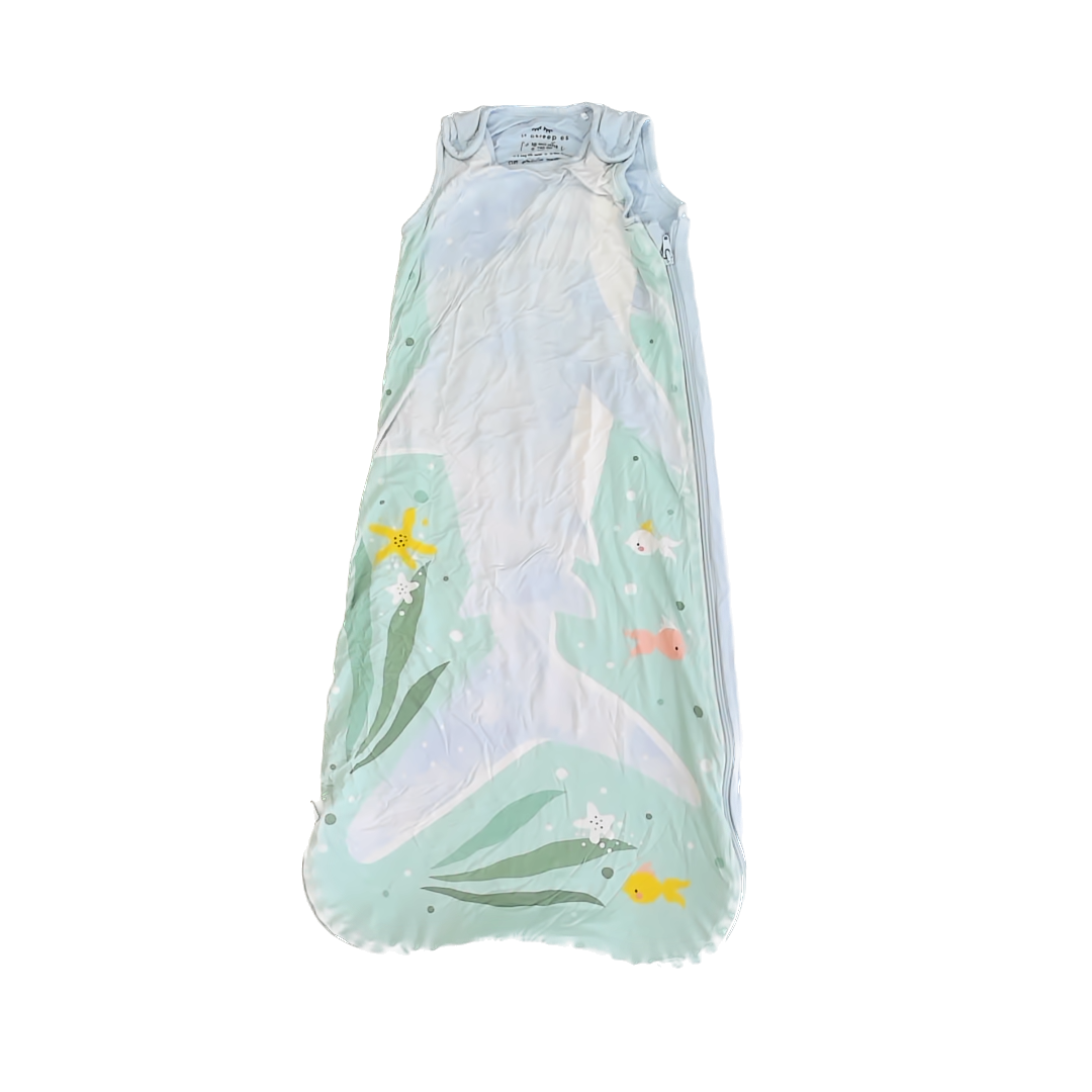 Little Sleepies Unisex Blue Sleepsack Size: 6-18 Months Blue