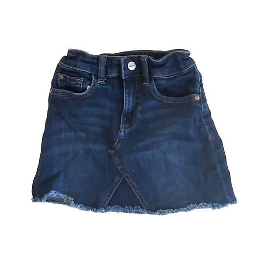 Warp + Weft Girls Blue Skirt Size: 3T Blue