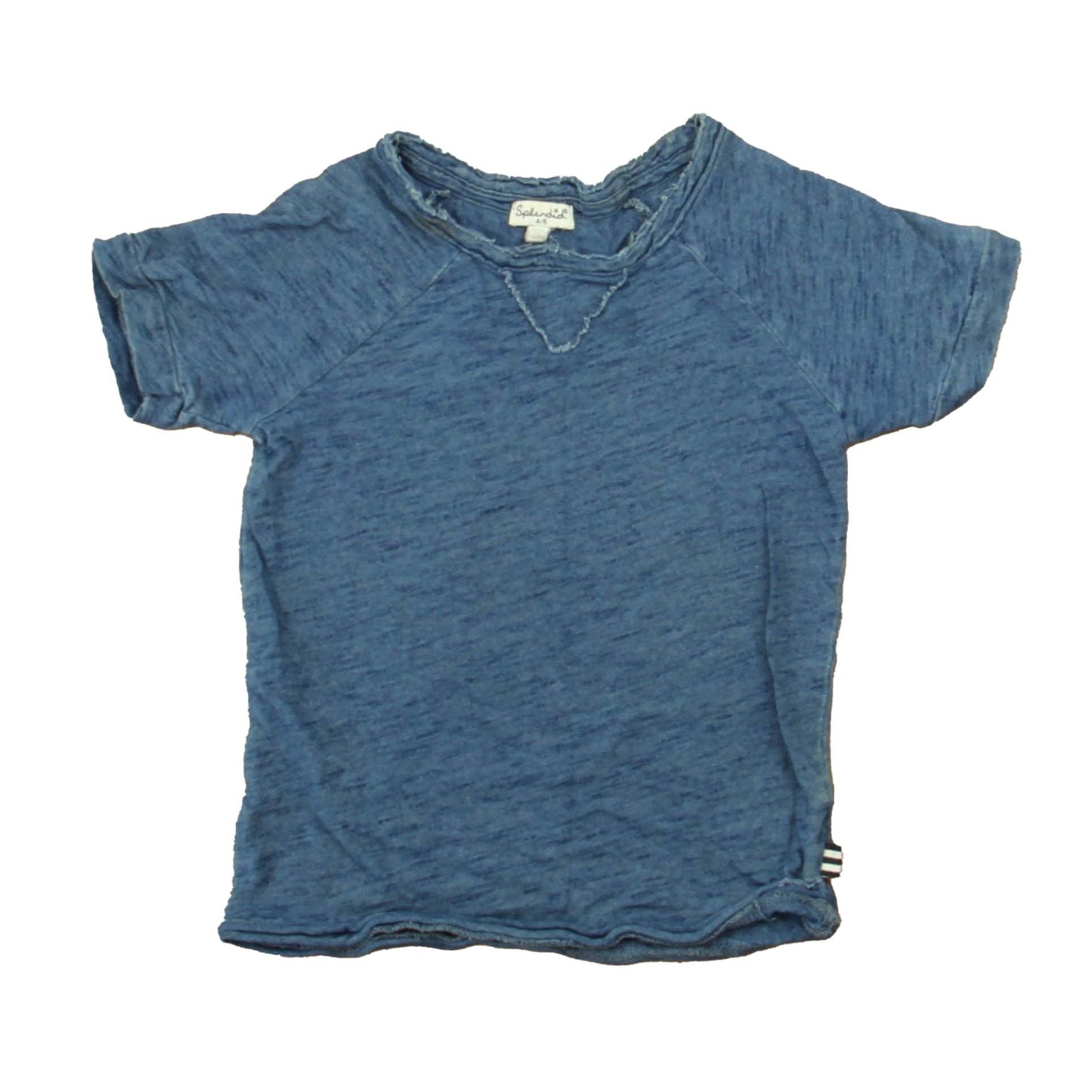 Splendid Girls Blue T-Shirt Size: 4-5T Blue