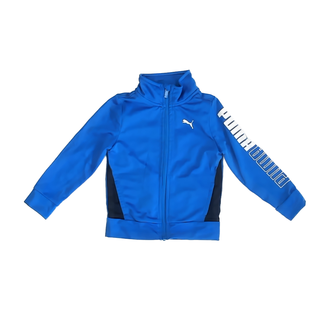 Puma Boys Blue Jacket Size: 2T Blue