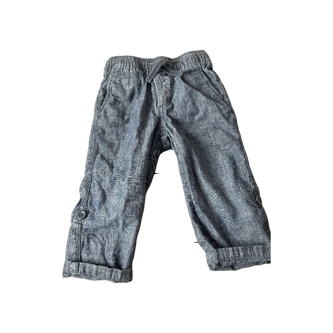 Unisex Blue Pants Size: 3T Blue