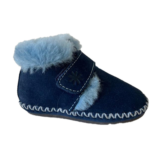 Unknown Brand Boys Blue Boots Size: 3-4 Infant