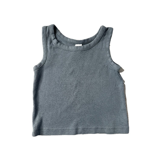 Colored Organics Boys Blue Tank Top Size: 2T Blue