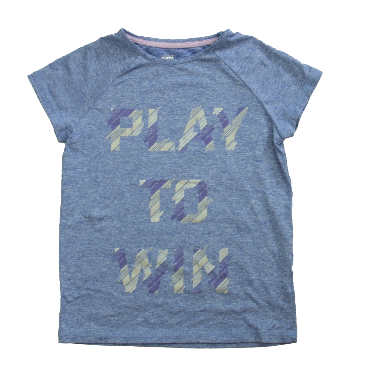 Rumi + Ryder Girls Blue Athletic Top Size: 6-7 Years