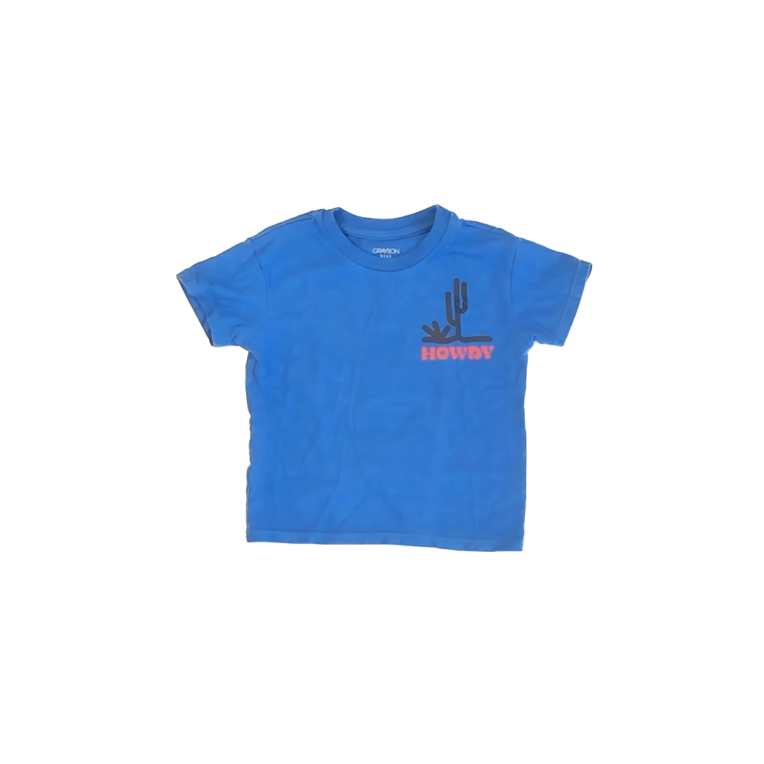 Grayson Mini Boys Blue T-Shirt Size: 3T Blue