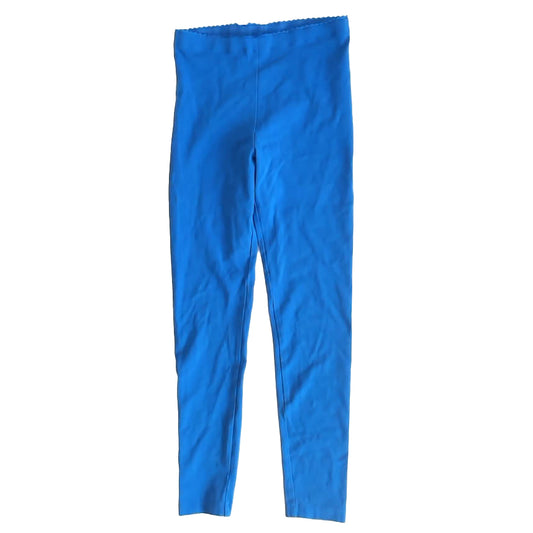 Tea Collection Girls Blue Leggings Size: 8 Years Blue