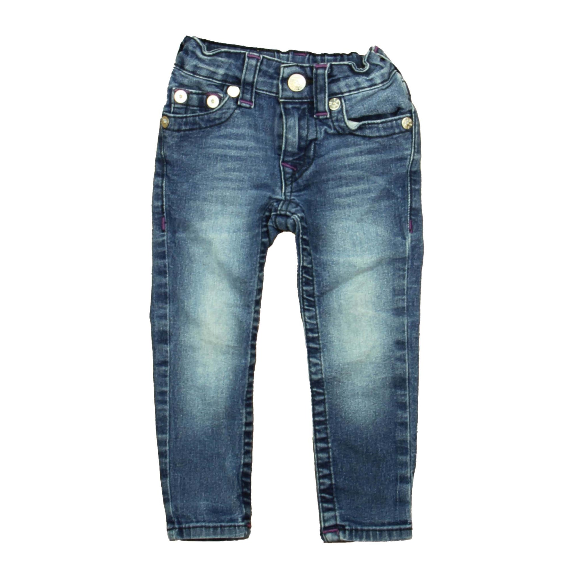 True Religion Girls Blue Jeans Size: 2T Blue
