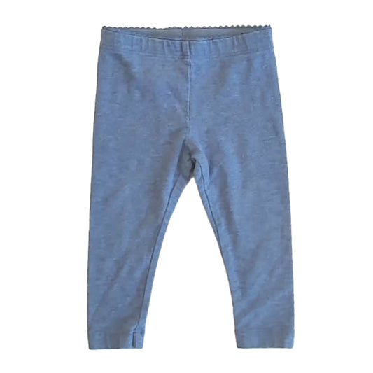 Tea Collection Girls Blue Leggings Size: 6-9 Months Blue