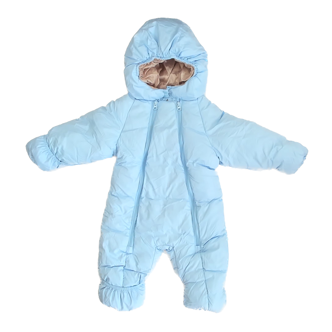 Unknown Boys Blue Snowsuit Size: *12-18 Months Blue