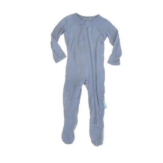 Luxe Dream Boys Blue 1-piece footed Pajamas Size: 6-12 Months Blue