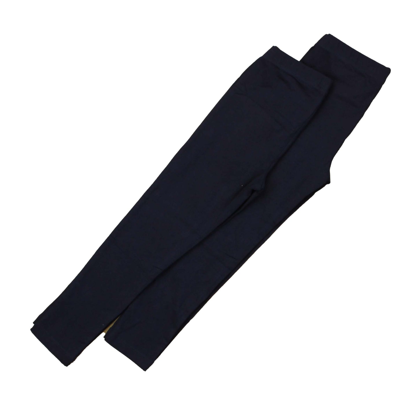 Mightly Girls Blue Leggings Size: 6-14 Years Blue