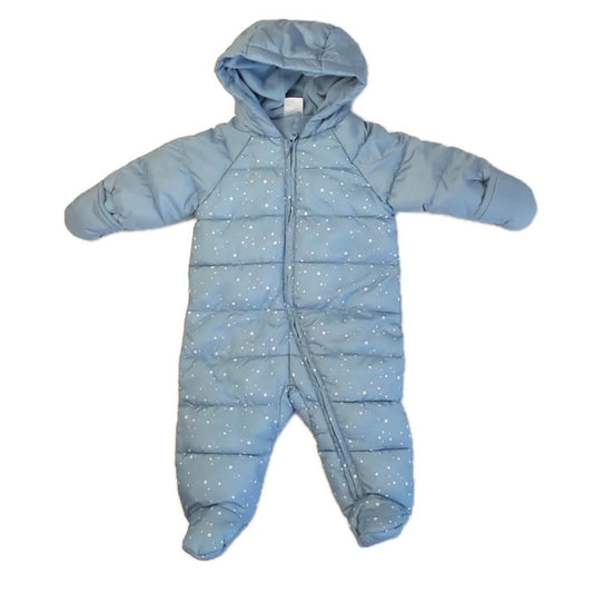 Lullaby Boys Blue Snowsuit Size: 3-6 Months Blue