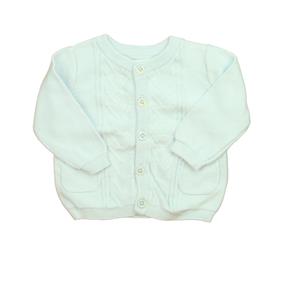 Angel Dear Boys Blue Cardigan Size: 0-3 Months Blue
