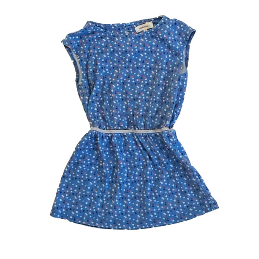 Catimini Girls Blue Dress Size: 4T Blue