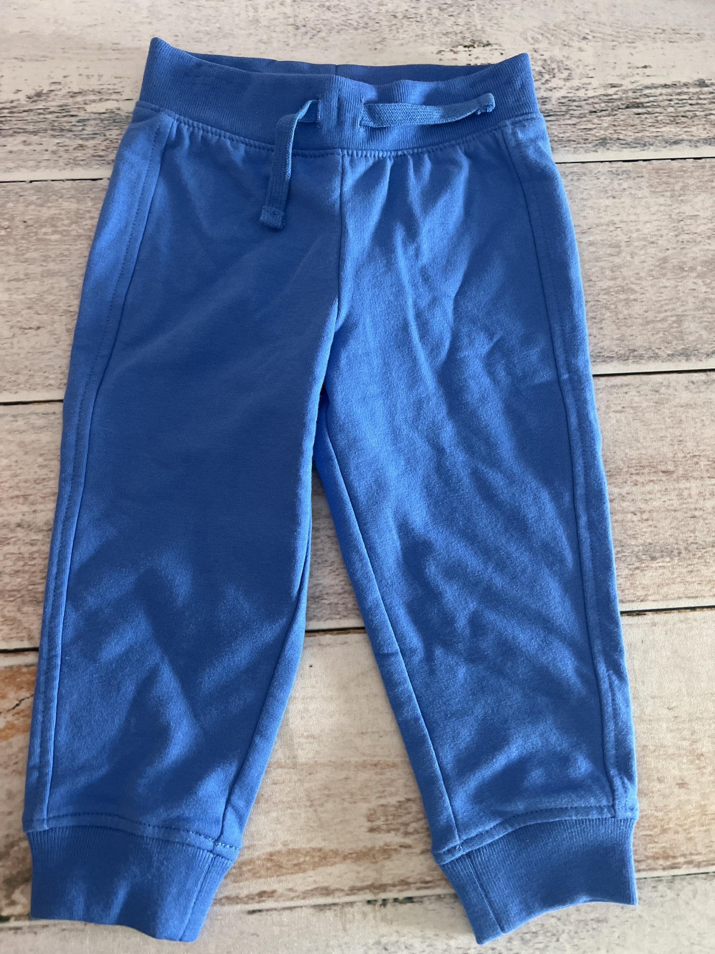 Primary Unisex Blue Pants Size: 12-18 months Blue
