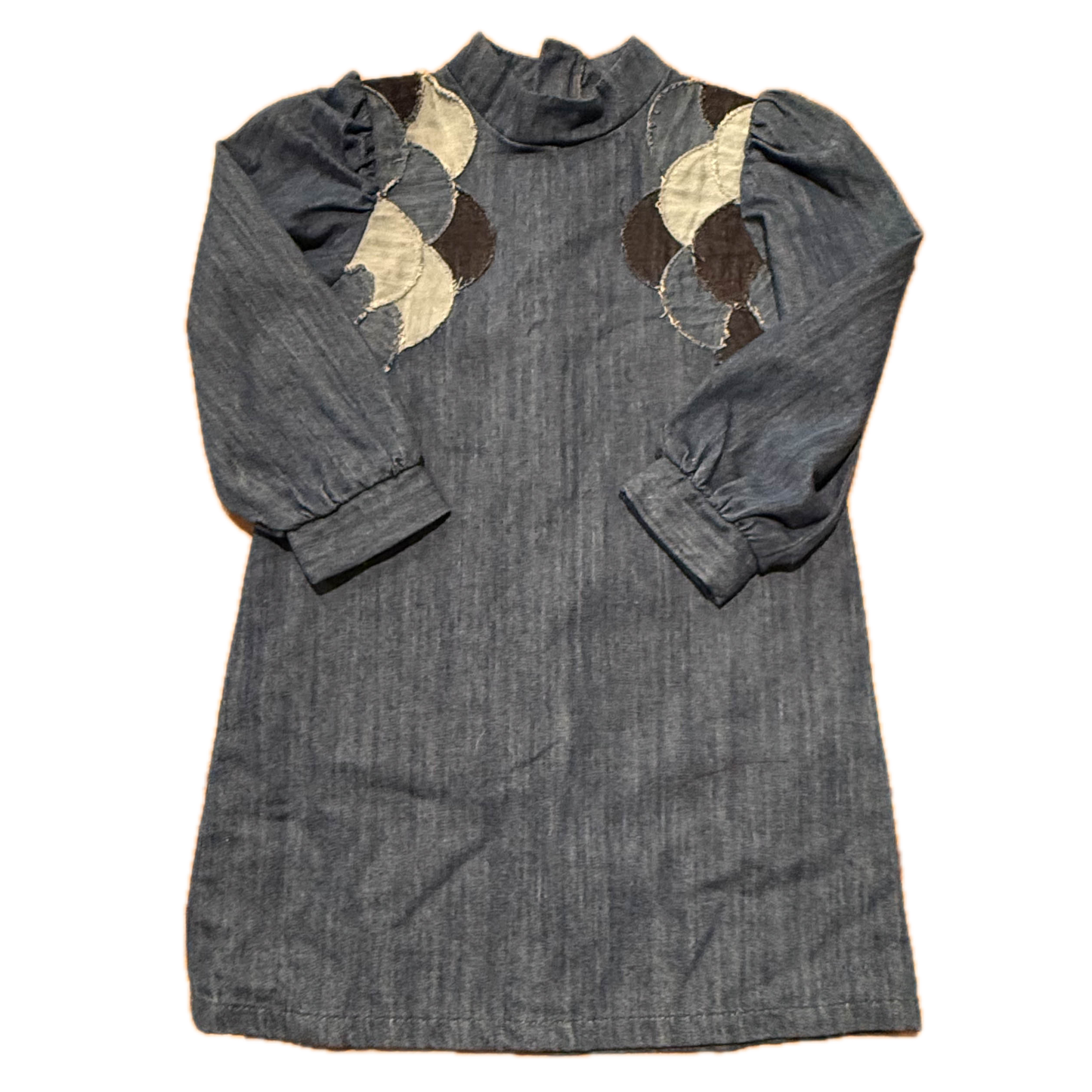 Chloe Girls Blue Dress Size: 4T Blue