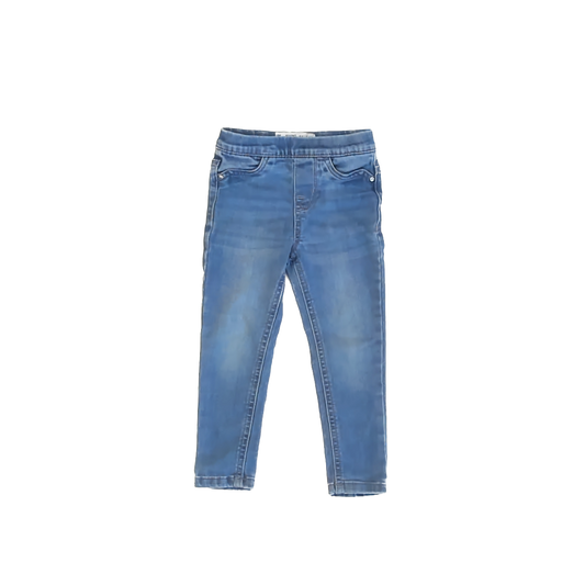 Denim Co Girls Blue Jeggings Size: 3T Blue