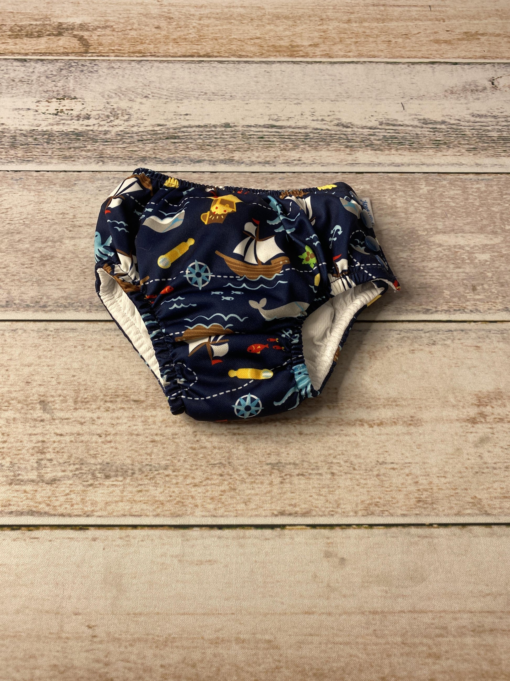 Green Sprouts Boys Blue Swimwear Size: 6 months Blue
