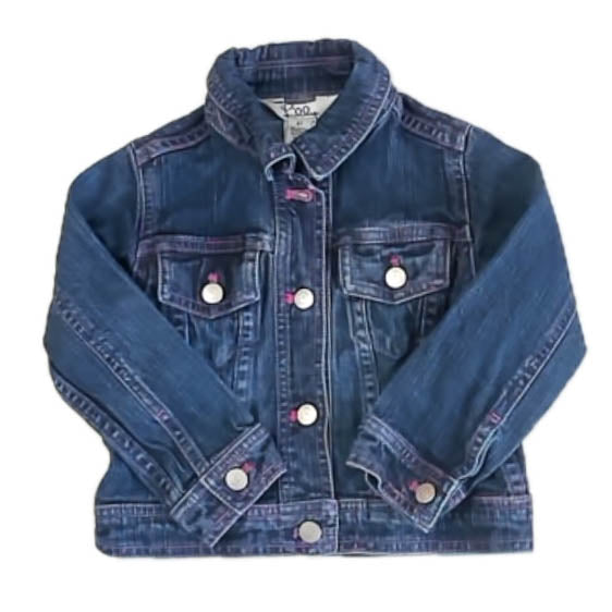 Lilly Pulitzer Girls Blue Jacket Size: 4T Blue