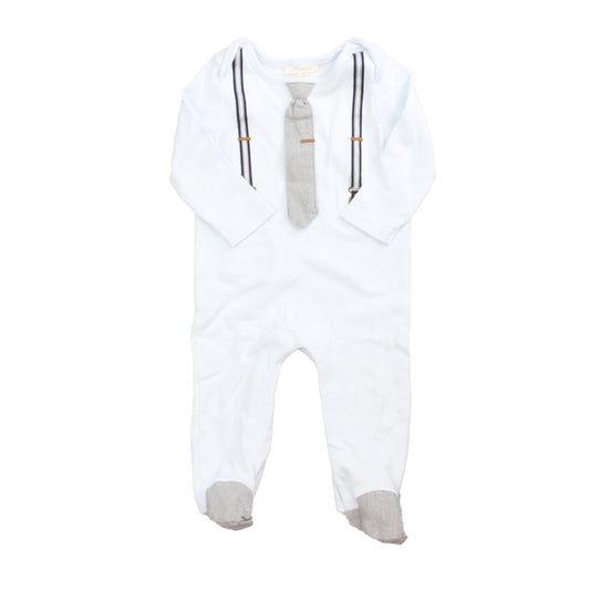 Miniclasix Boys Blue Long Sleeve Outfit Size: 9 Months Blue