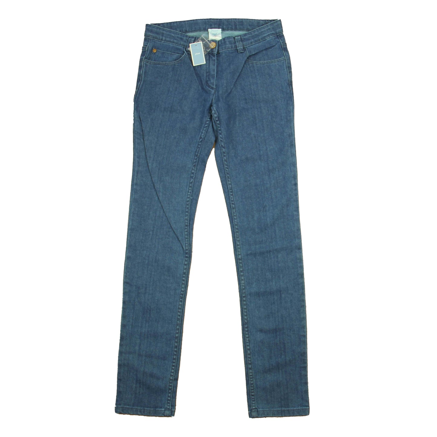 Jacadi Girls Blue Jeans Size: Big Girl Blue