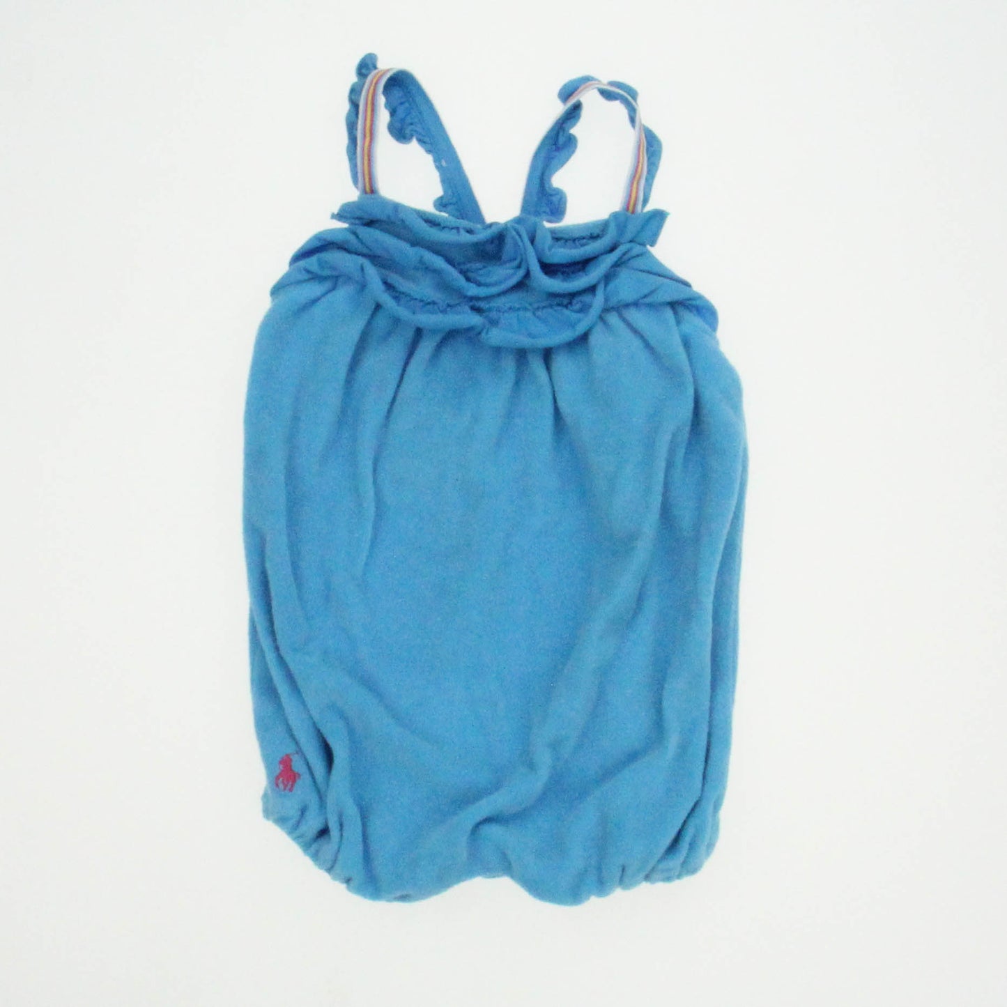 Ralph Lauren Girls Blue Romper Size: 9 Months Blue