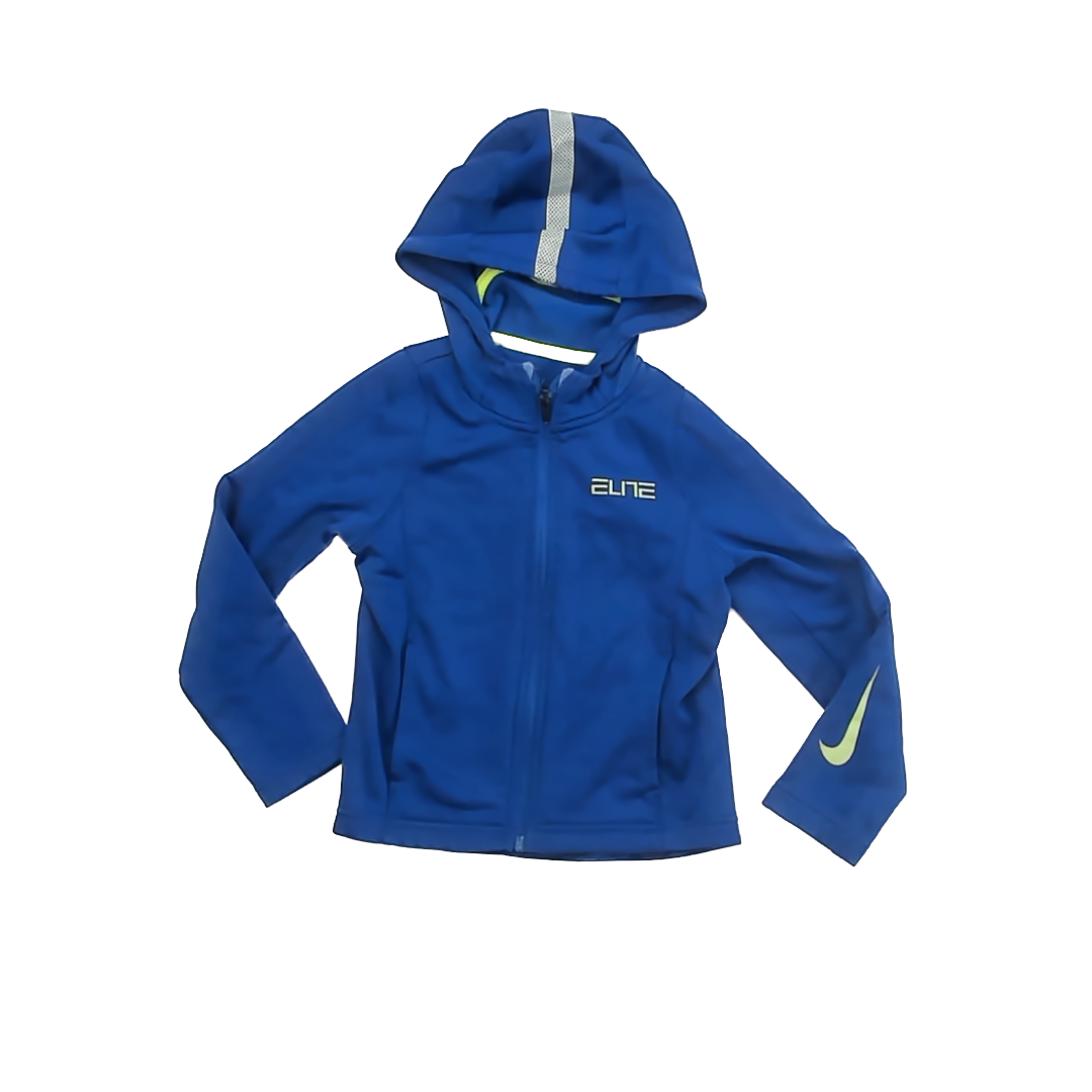 Nike Girls Blue Hoodie Size: 4-5T Blue