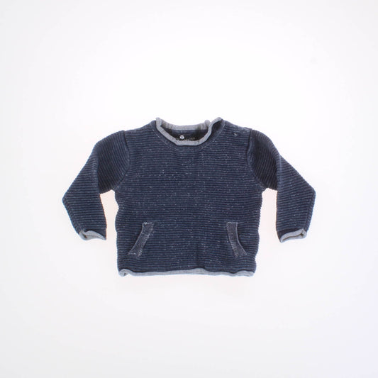 Troy James Boys Blue Sweater Size: 0-3 Months Blue