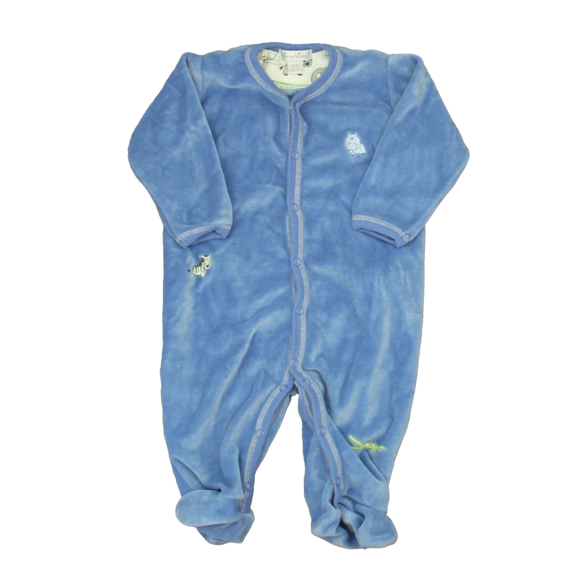 Kissy Kissy Boys Blue Long Sleeve Outfit Size: 6-9 Months Blue