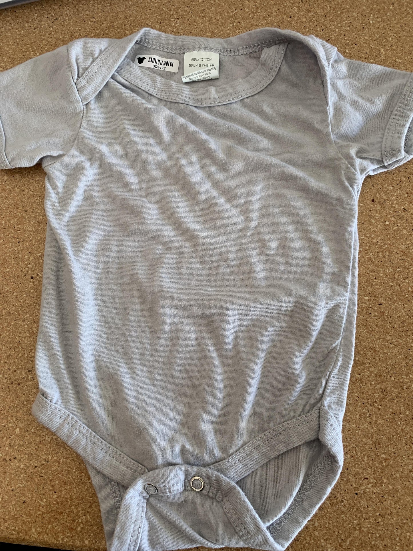 Boys Blue Onesie Size: 6-9 months Blue