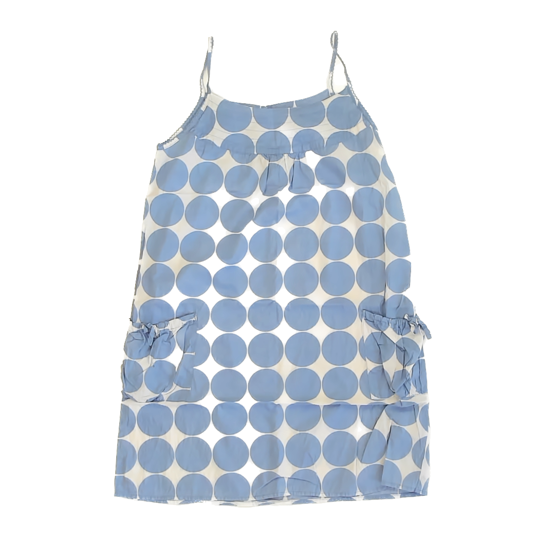 Boden Girls Blue Sun Dress Size: 11-12 Years Blue