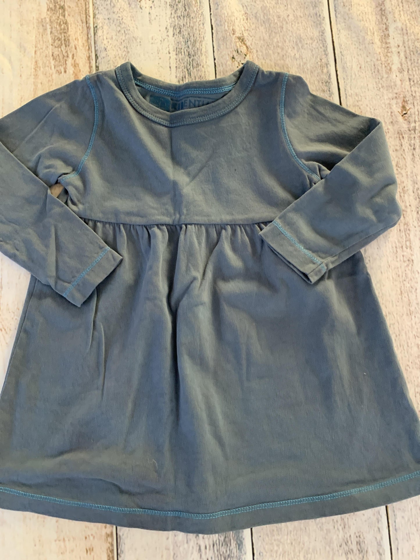 Kidential Girls Blue Dress Size: 2T Blue
