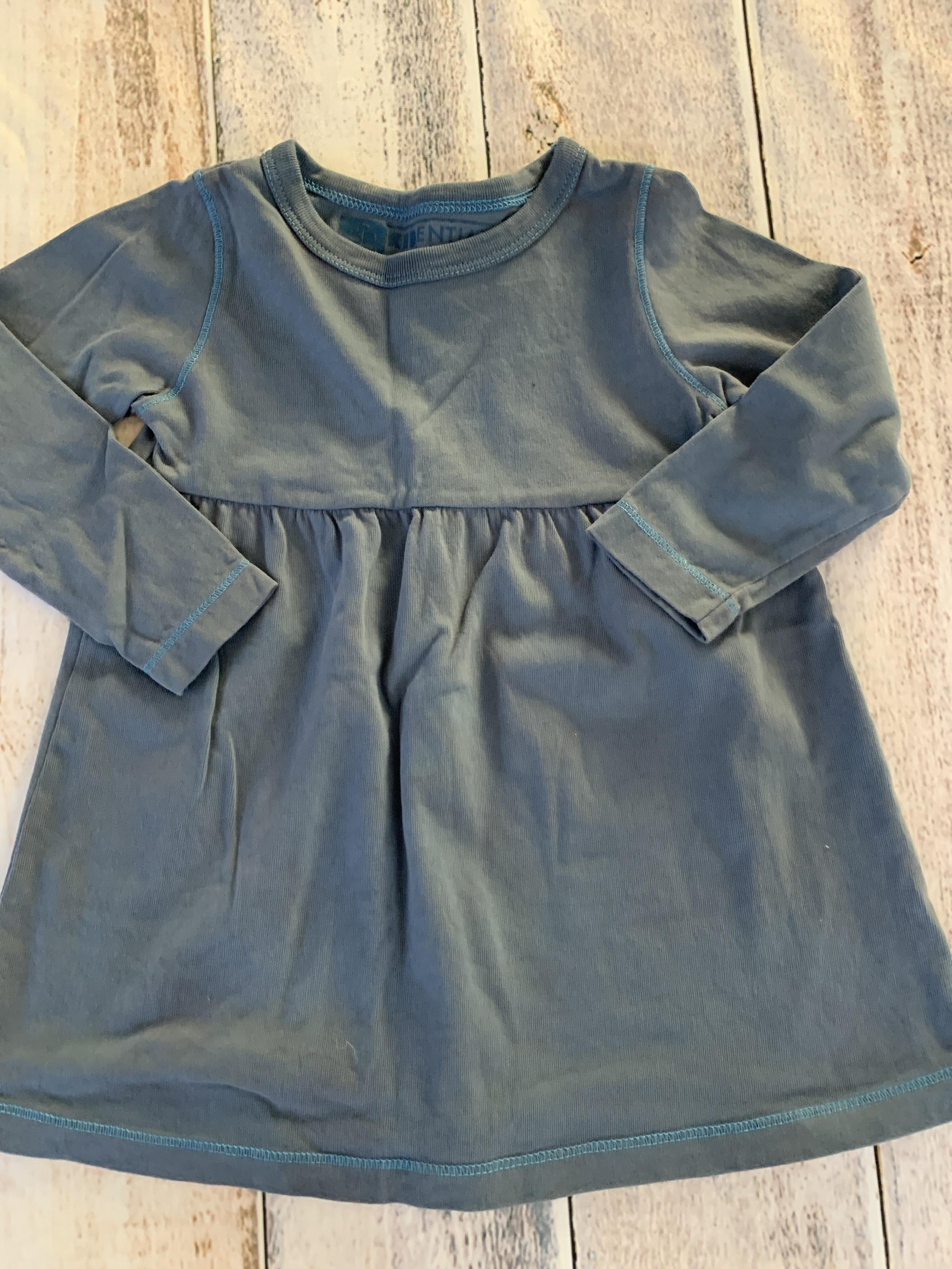 Kidential Girls Blue Dress Size: 2T Blue