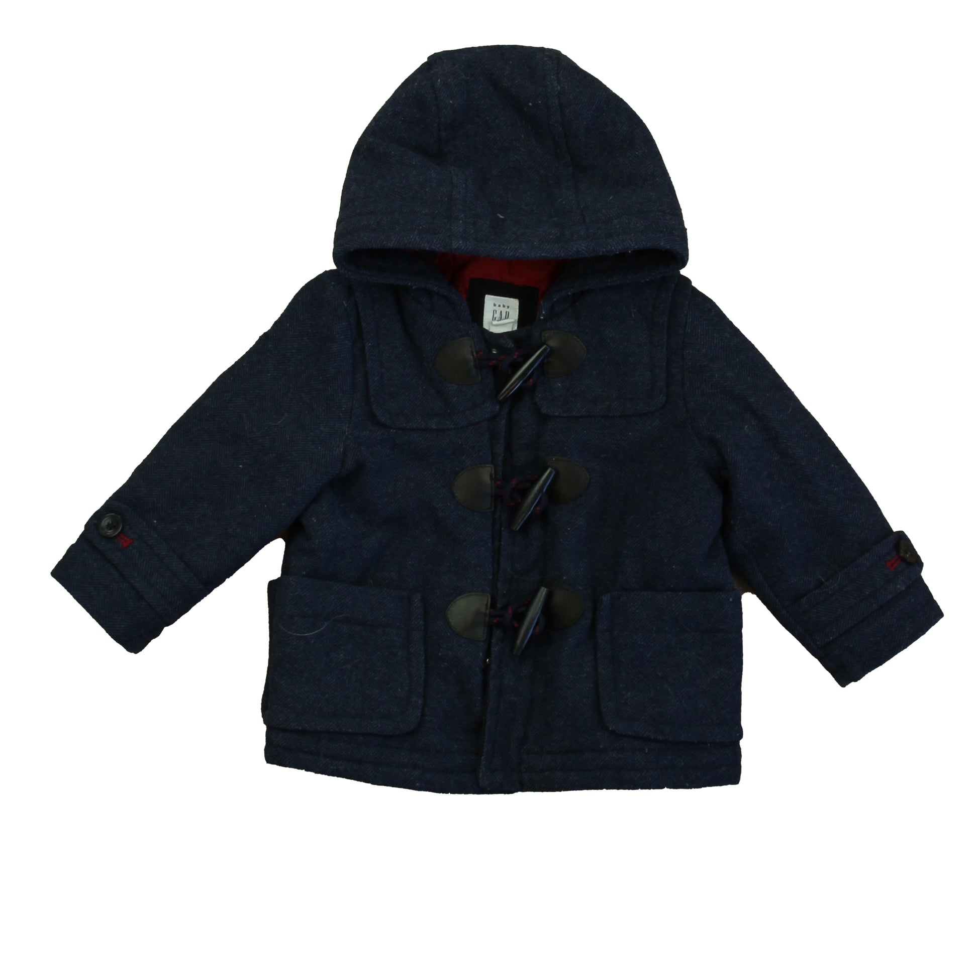 Gap Boys Blue Jacket Size: 12-18 Months Blue