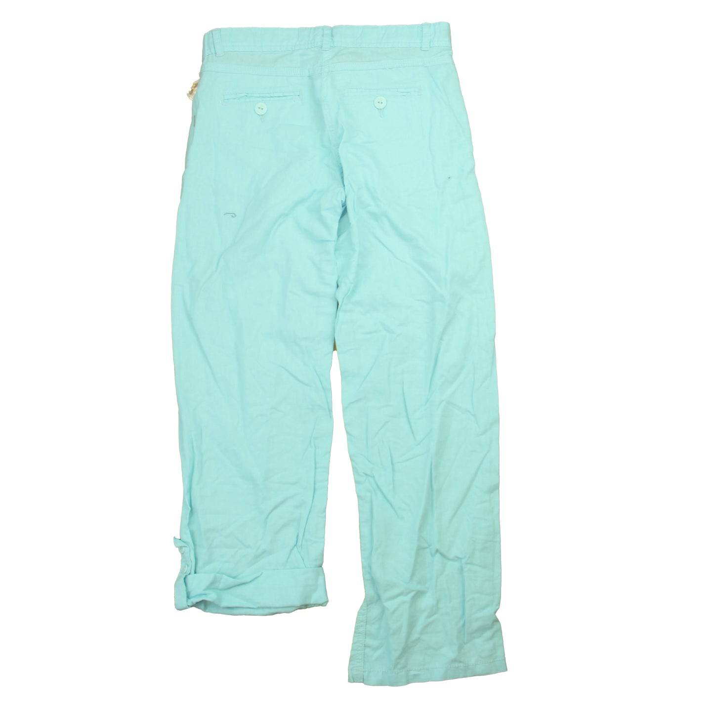 Okaidi Girls Blue Pants Size: 14 Years