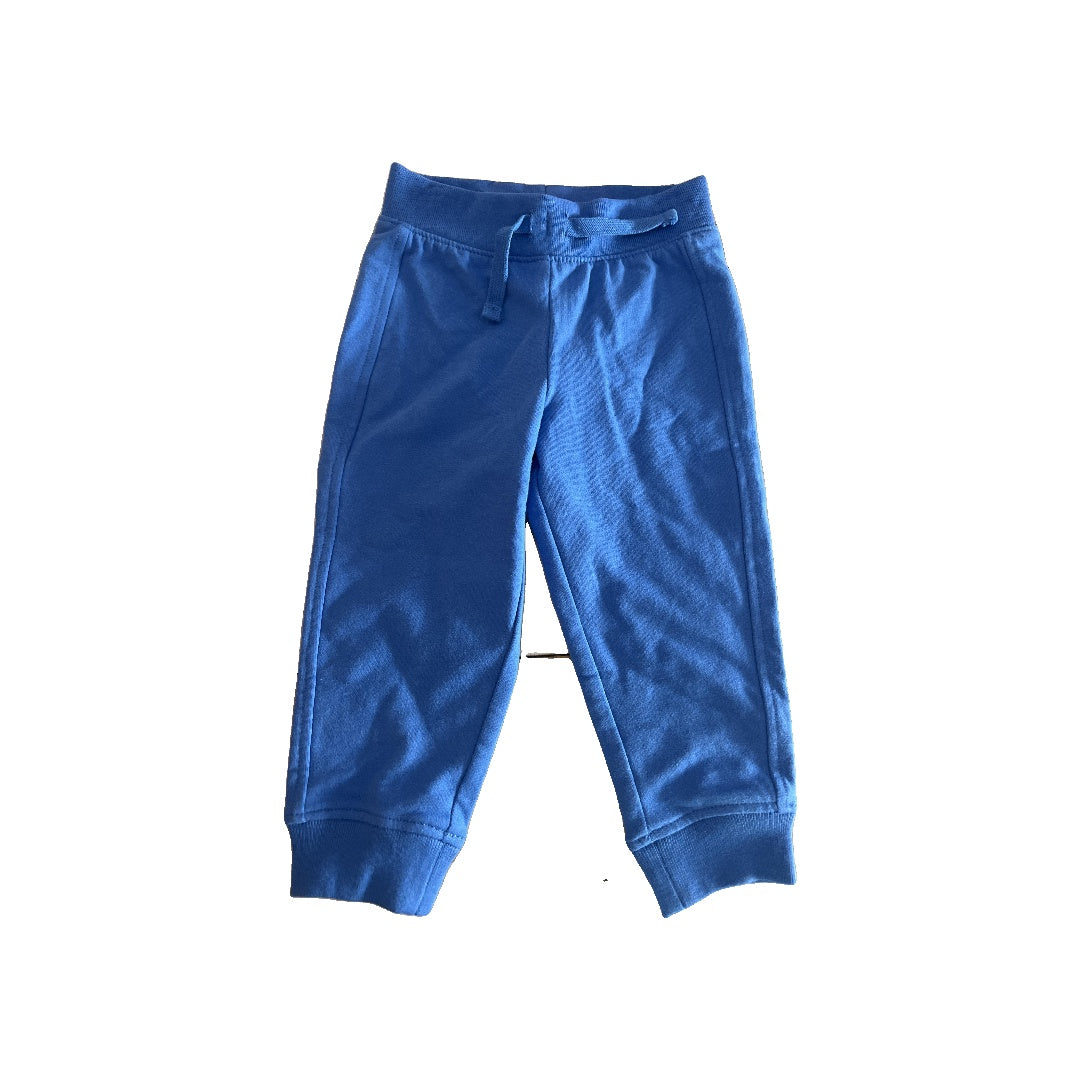 Primary Unisex Blue Pants Size: 12-18 months Blue