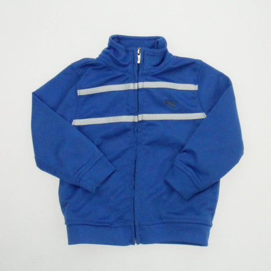 Puma Boys Blue Jacket Size: 18 Months Blue