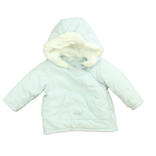Petit Bisou Boys Blue Jacket Size: 6 Months Blue