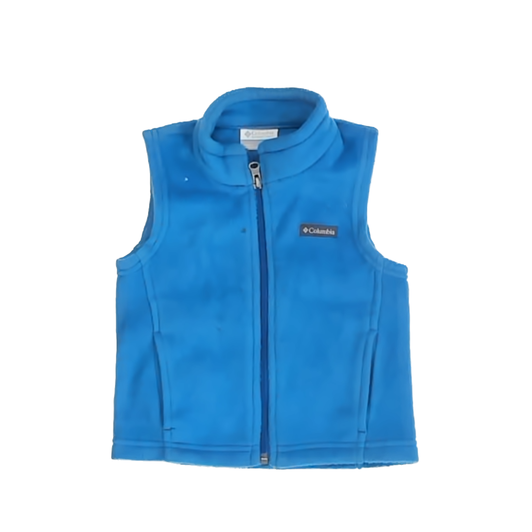 Columbia Boys Blue Vest Size: 2T Blue