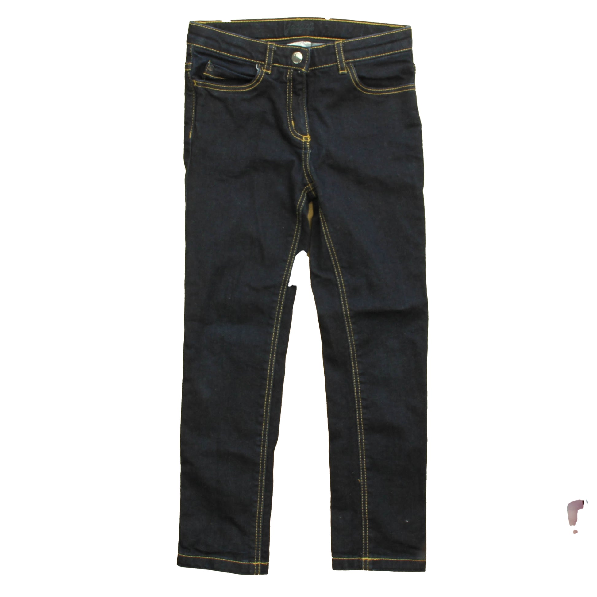Jacadi Girls Blue Jeans Size: 6 Years Blue
