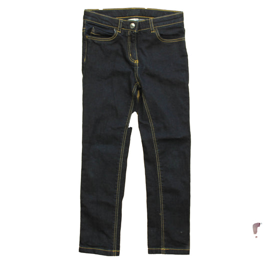 Jacadi Girls Blue Jeans Size: 6 Years Blue